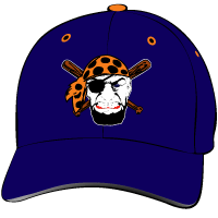 Orange Coast College Pirates Hat with Logo